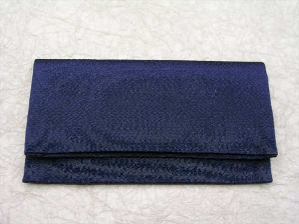 【念珠袋 CHIRIMEN】18. 紺色（こんいろ）