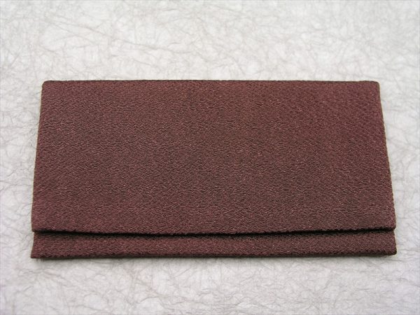 【念珠袋 CHIRIMEN】20. 褐色（かっしょく）