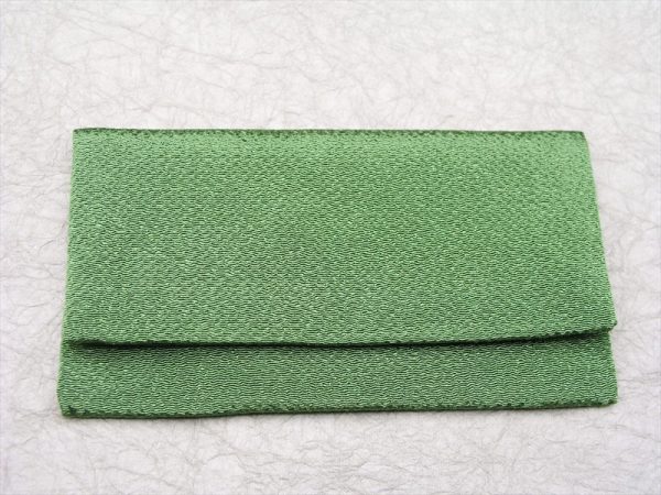 【念珠袋 CHIRIMEN】14. 織部（おりべ）