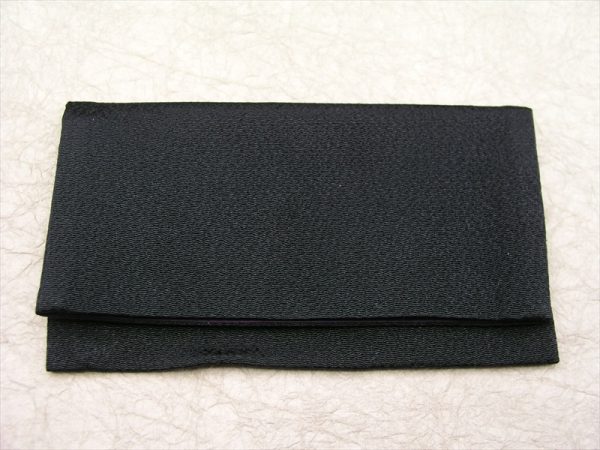 【念珠袋 CHIRIMEN】21. 黒（くろ）