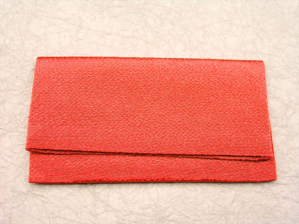 【念珠袋 CHIRIMEN】4. 柘榴色（ざくろいろ）