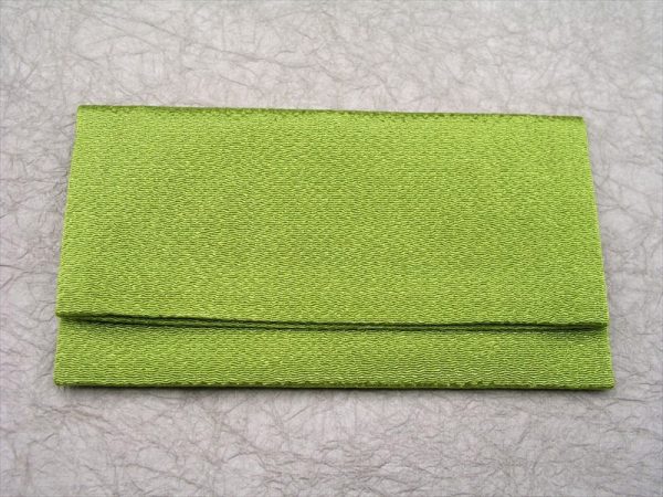 【念珠袋 CHIRIMEN】13.苗色（なえいろ）