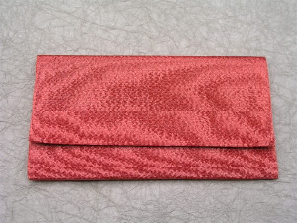 【念珠袋 CHIRIMEN】6. 紅鶸色（べにひわいろ）