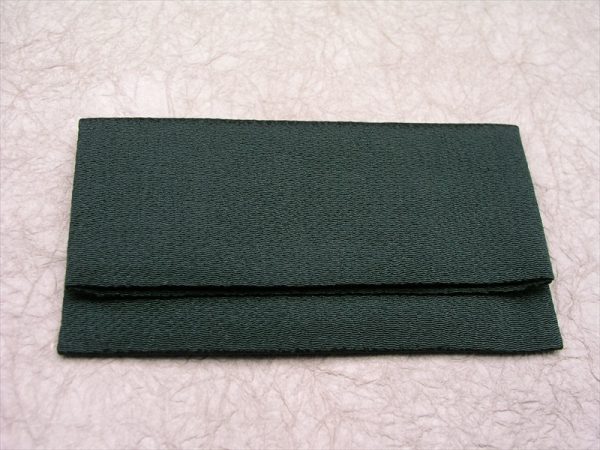 【念珠袋 CHIRIMEN】16. 鉄色（てついろ）