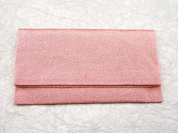 【念珠袋 CHIRIMEN】3. 桃色（ももいろ）